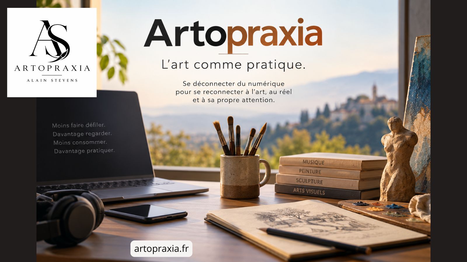Pratique artistique et déconnexion active avec Artopraxia